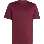 Adidas Camisa funcionais 'Z.N.E.' bordeaux / preto