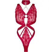 Hunkemoller Body 'Colette' rosa escuro