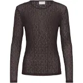 Kaffe Camisa 'KAAllison' chocolate