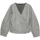 Vero Moda Casaco de malha 'VMKLeo' antracite