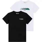 Ellesse Camisola 'Jochtal' petróleo / preto / branco