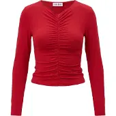 EDITED The Label Camisa 'Xuki' vermelho