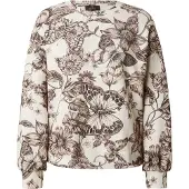Monari Sweatshirt creme / taupe / preto / branco
