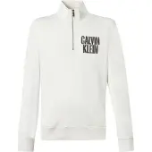 Calvin Klein Jeans Sweatshirt preto / branco
