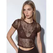 Busem Blusa 'Blusen' castanho