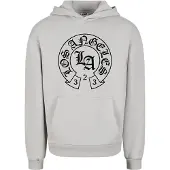 Mister tee Sweatshirt 'LA Dynasty' cinzento / preto