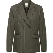 Ichi Blazer 'IHKATE' verde escuro