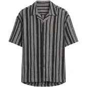 Urban Classics Camisa cinzento / preto