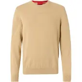 HUGO Pullover 'San Cassius-C2' bege
