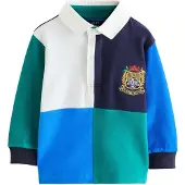 Next Camisola azul / ouro / verde / branco