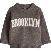 Next Pullover bege / acastanhado / branco