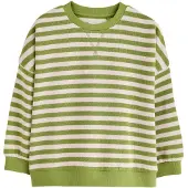 Next Sweatshirt creme / verde claro
