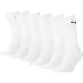 Puma Meias CREW SOCK X6 homens - Branco - 35 / 38