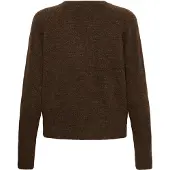 Kaffe Pullover 'Niel' acastanhado