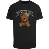 Mister tee Camiseta De Manga Curta New York Crowned Bear