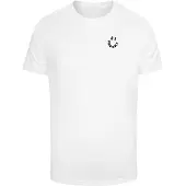 Mister tee Camisa 'Good Karma Friendly' preto / branco