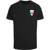 Mister tee Camisa 'Azurro Italia' ouro / verde / preto / branco