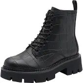 Tamaris Bota com atacadores preto