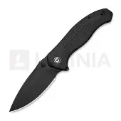 CIVIVI Navalha Vyrent, Black G-10, Black Stonewash