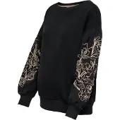 ONLY Maternity Sweatshirt 'OLMDEBORAH' bege / preto