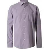 Calvin Klein Camisa 'ESNTL' lilás / branco