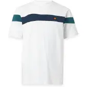 Ellesse Camisa 'Caserio' azul escuro / petróleo / branco