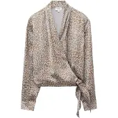And Other Stories & Other Stories Blusa ocre / cinzento
