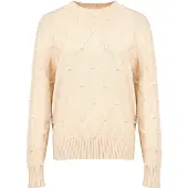 Imily Bela Pullover marfim / branco pérola