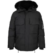 SikSilk Parka de inverno 'Artic' preto