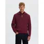 Selected Pullover 'SLHDRY' vermelho rubi