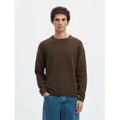 Selected Pullover 'SLHROSS' castanho
