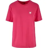 Urban Classics Camisa rosa / branco