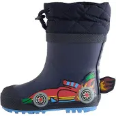 Next Bota de borracha navy / cinzento / vermelho / preto
