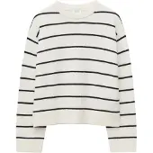 And Other Stories & Other Stories Pullover preto / branco