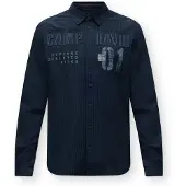 CAMP DAVID Camisa navy / azul noturno / azul pombo / preto