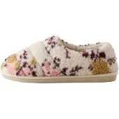 Next Pantufa mostarda / roxo escuro / rosa claro / branco lã