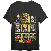 Toei Animation Camiseta De Manga Curta Dragon Ball Z Characters