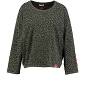 Key Largo Sweatshirt 'Preserve' oliveira / verde escuro