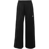 Adidas Calças de desporto preto / branco