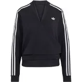 Adidas Casaco em moletão 'Adiluna Season 2 Superstar' preto / branco