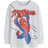 Next Camisola 'Spider-Man' azul / vermelho / preto / branco