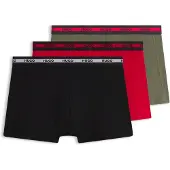 HUGO Boxers cáqui / vermelho / preto / branco