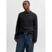 Jack & Jones Pullover 'JORSALAMANCO' preto