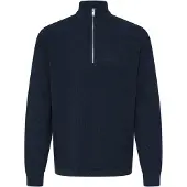 !Solid Pullover 'SDVian' azul escuro