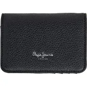 Pepe Jeans para mulher. PL0700063 Carteira Tyler preta (OSFA), Preto, Casual, Poliuretano