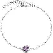 Brosway Bracciale Argento Zirconi Cubici Fancy Magic Purple Fmp123 — Bracciale