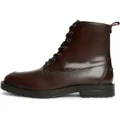 Tommy Hilfiger Botas com atacadores castanho escuro