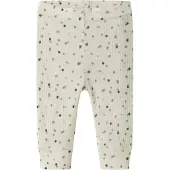 Name it Leggings 'NBFWOMI' verde escuro / roxo / branco lã