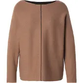 s.Oliver Pullover castanho claro / preto