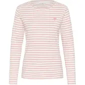 Kaffe Camisa 'Liddy' rosa claro / branco